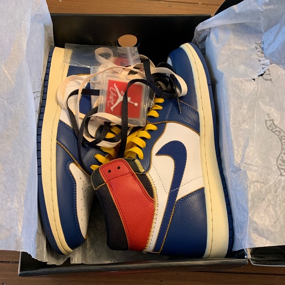 Jordan Other - Union LA X Air Jordan Retro High NRG Blue Storm